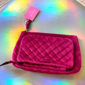 VERA BRADLEY COSMETIC TRAVEL BAG!